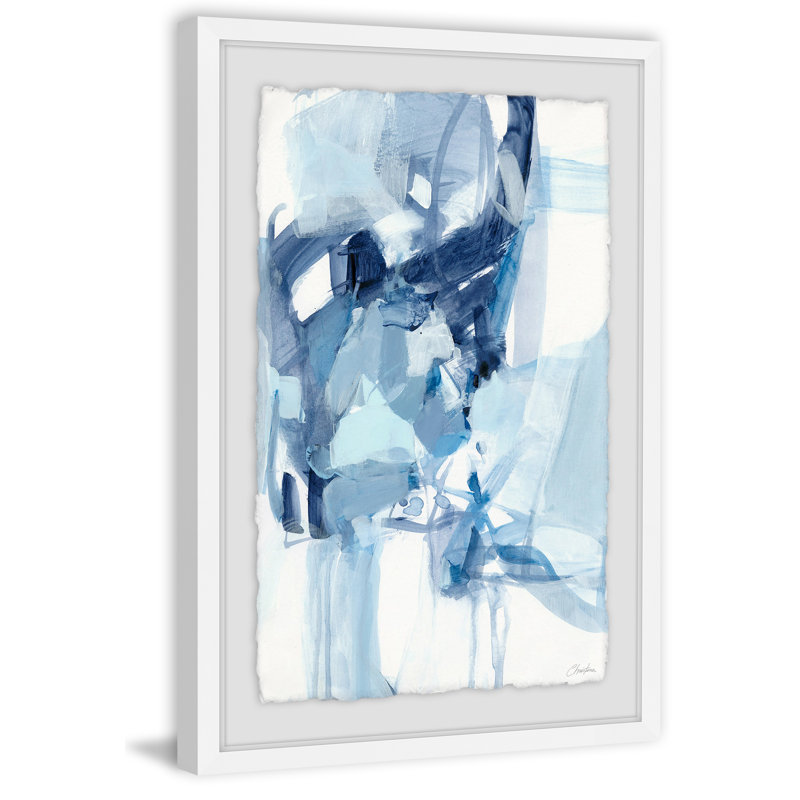 « saturday night ii », reproduction de peinture à l’acrylique encadrée, H 12 po x l 8 po x P 1,5 po