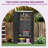 2.6 ft.W X 1.9 ft. D  30 Cu Ft Vertical Resin Outdoor Storage Shed with 4 Adjustable Shelves-115356836