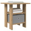 41cm W Manufactured Wood Bedside Table