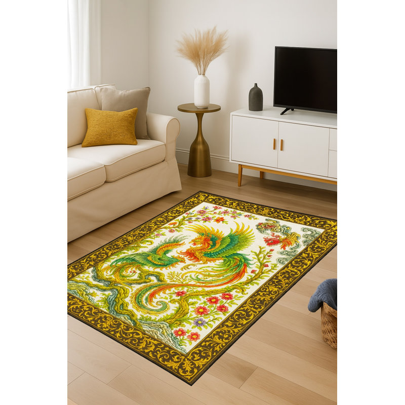 Tapis gris tissé Mosso, 3 pi 3 po x 4 pi 11 po