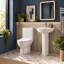nuie Freya Close Coupled Toilet With Seat