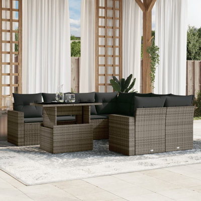 Ensemble de canapé de jardin Vidaxl
