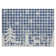 Machine Washable Indoor/Outdoor Christmas Reindeer Xhevrie Blue Rug