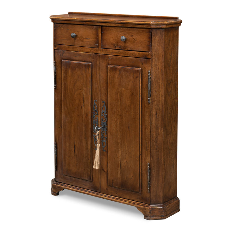 Austrian Hall 27'' W Solid Wood Server, Brown
