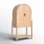 Boudreau Bar Cabinet-Light Natural Parawood