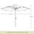 Shela 132'' Lighted Market Umbrella with Breez-Tex Canopy-2023074867