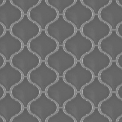 Metro Lantern 3"" x 3"" Porcelain Arabesque Mosaic Wall & Floor Tile -  Merola Tile, FDXMLGDK