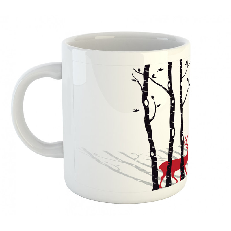 Grande tasse à café antlers
