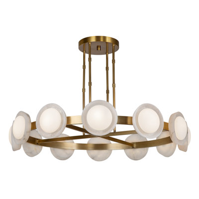 Alonso 12 - Light LED Chandelier