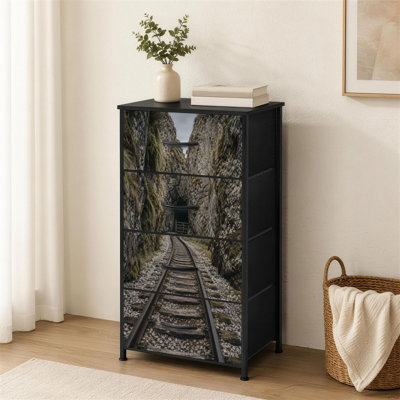 Petite commode à 4 tiroirs pour la chambre à coucher Old End Tunnel