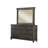 Kilby Solid Wood Flat Mirror-894319039