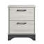 Table de chevet 2 tons Contemporary
