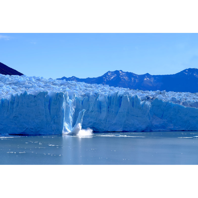 Ice Breaking by Mokattan - Wrapped Canvas Print, 30cm H x 46cm W