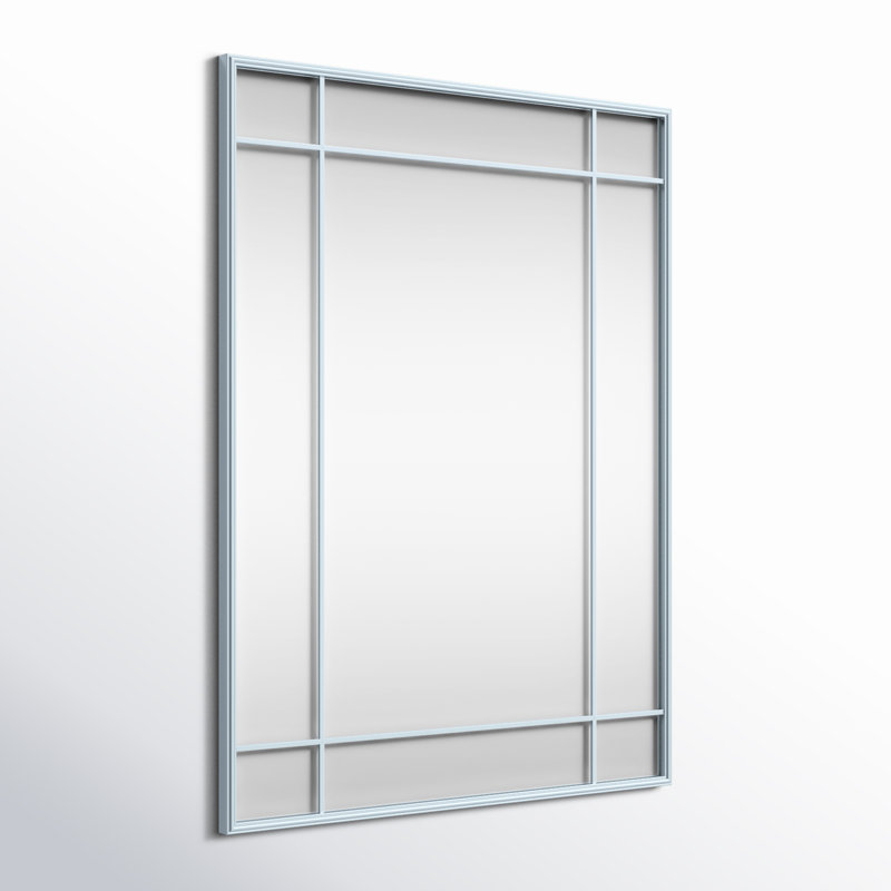 Miroir mural Chancey, Argent, H 40 po x l 30 po