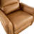 35.8'' Wide Modern and Soft Power Swivel and Rocker Recliner with Wide Backrest-767889294