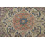 Tapis traditionnel floral bleu clair 7 x 9