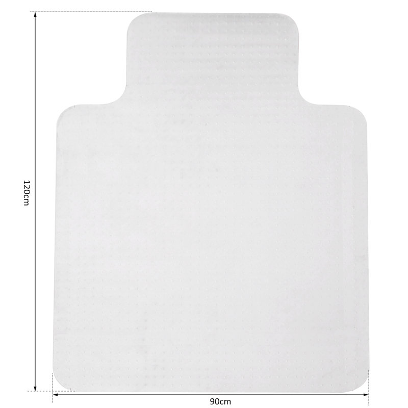 CarpetGuard Protector Chair Mat with Non-Slip Design and Durable Transparent Material