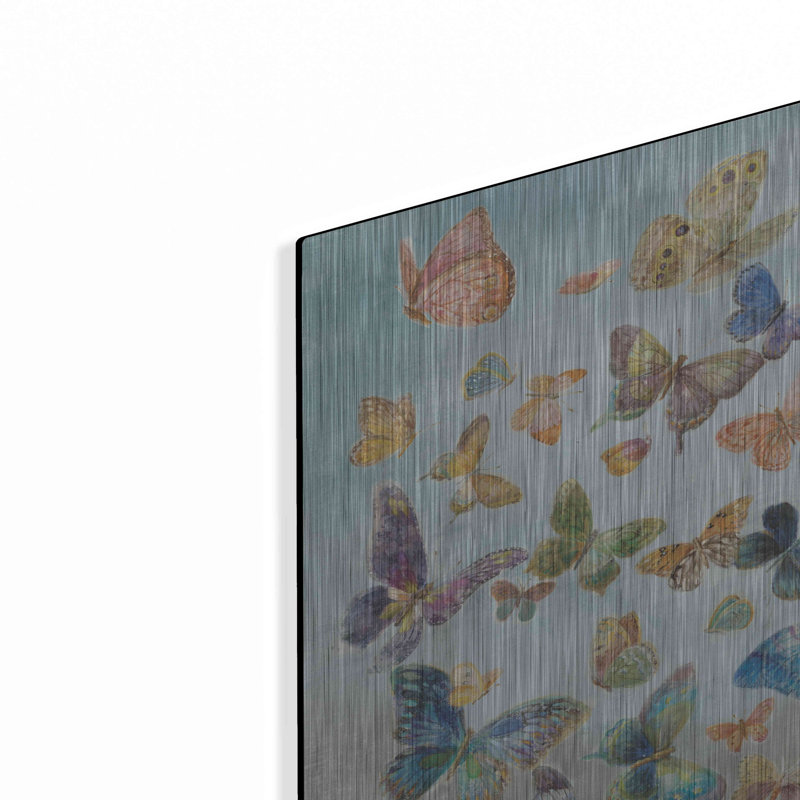 «Beautiful Butterflies V3 Square» par Danhui Nai, H 24 po x l 24 po
