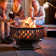 Arlina 25" H x 28" W Iron Wood Burning Outdoor Fire Pit with Lid