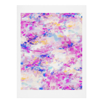 Toile de peinture magenta