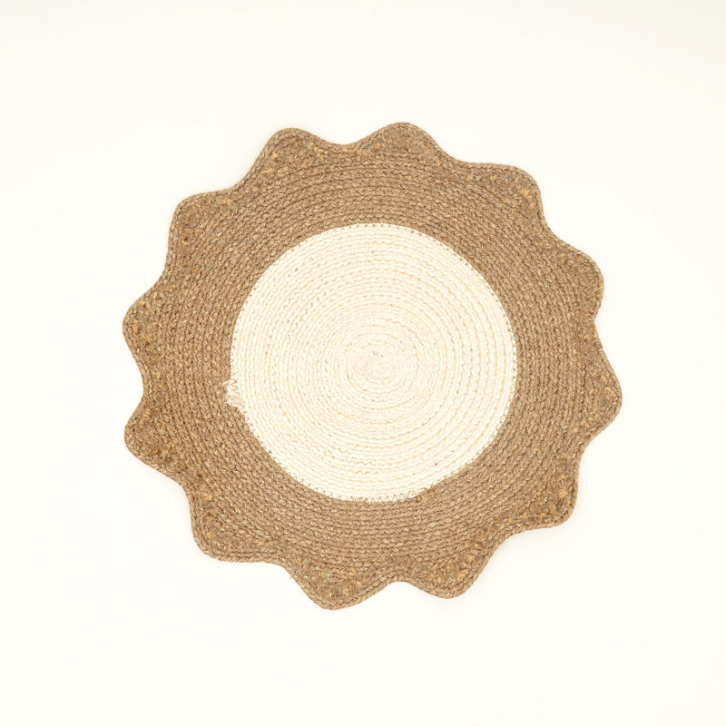 Polyester Solid Colour Placemat, Beige
