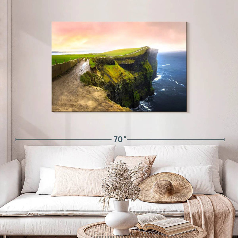 Nicci Twilight Cliffs, 30'' H x 45'' W