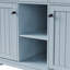 Grand îlot de cuisine de 53 pouces avec rallonge, prise de courant, support de rangement interne pour porte, chariot de cuisine sur roulettes sur 5 roulettes avec 5 supports latéraux ouverts pour la cuisine, la salle à manger (n'inclut pas les tabourets de bar)-640798044