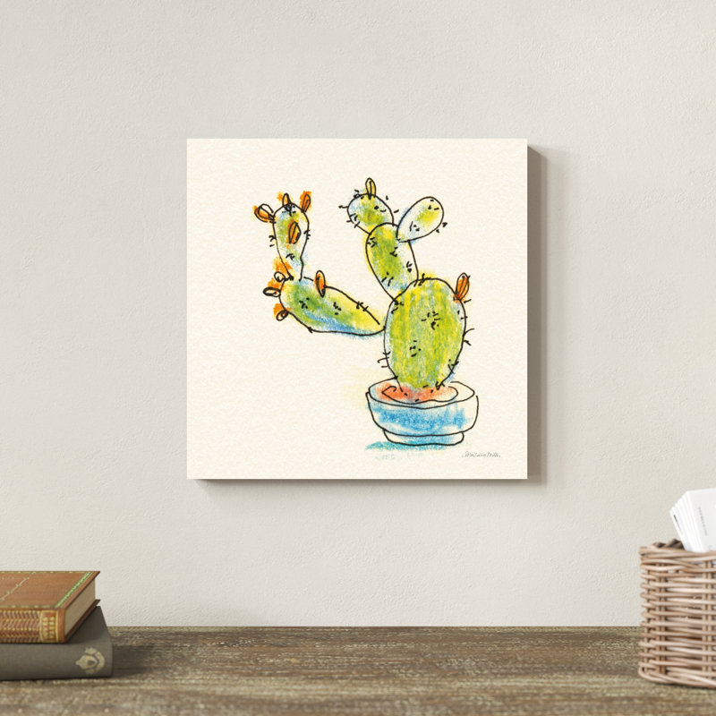 Jardin de cactus V, H 12 po x l 12 po