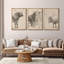 «Détaillée détaillée, étude classique des animaux, paysage naturel rétro, décor rustique classique», 3 pièces-98696129-98696132
