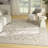 Shadows Ivory Mocha Vintage Indoor Rug-97756799