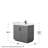 Miranda 36" Freestanding Single Bathroom Vanity with Cultured Marble Top-58037731-58037726-58037728