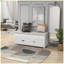 Banc à chaussures avec coussin amovible et espace de rangement caché-37098669
