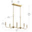 Lustre îlot 6 lumières Ilia-127380335