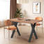 Dulane Metal Base Dining Table-1875810378