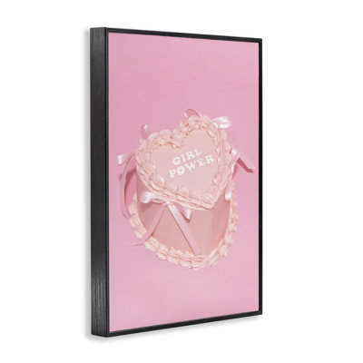 «Pink Girl Power Cake», estampe numérique par Lish Creative