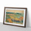 Fuji Seen in the Distance by Katsushika Hokusai - Picture Frame Painting Print-55578749-55578750