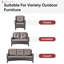 Coussin de siège / dossier d'extérieur Schutt-2115666448-2097389526
