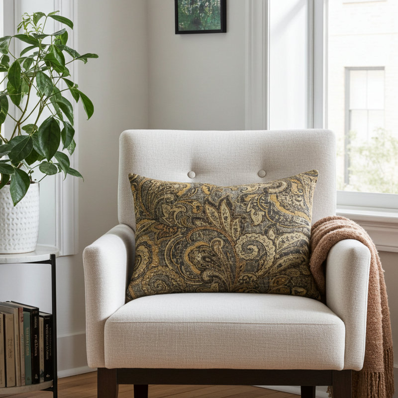 Coussin de luxe cyprès, 24 po x 24 po, Coussin de sol