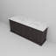 Meuble-lavabo double l 84 po x P 22 po Dukes-2051217326-2126535683