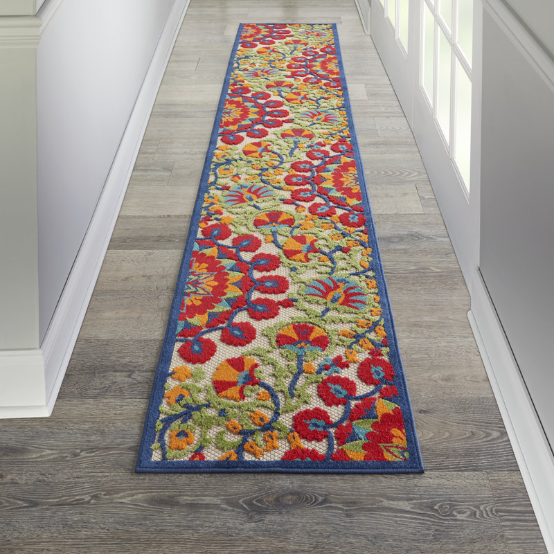 DH-ALH20 Paisley Indoor Rug, Runner 2'3" x 12'