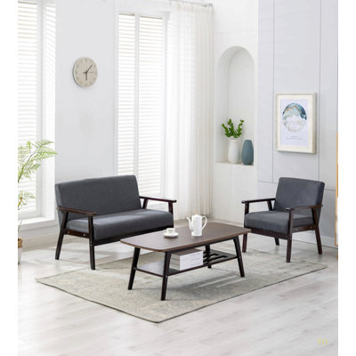 Ensemble de chaises basses Bahamas Espresso