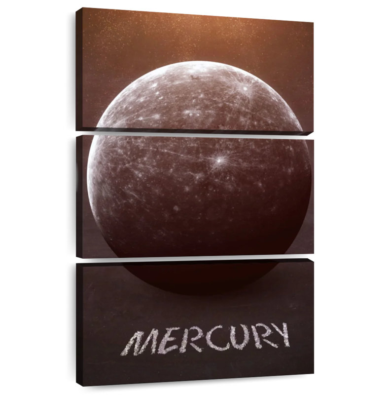 Oberle Chalk Drawn Mercury, 32" H x 20" W