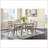 Classic Stylish Natural Finish 5Pc Dining Set Kitchen Dinette Wooden Top Table And Chairs Cushions Seats Ladder Back Chair Dining Room-618526395