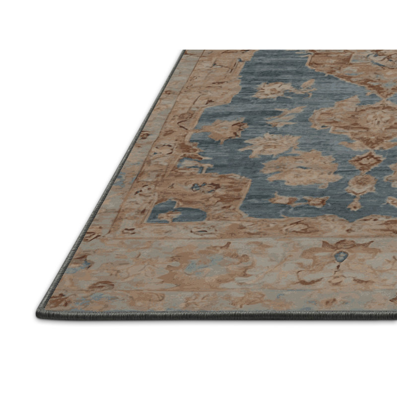 Tapis gris soyeux et moelleux, Carré 3 pi