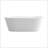 63" Solid Surface Soaking Bathtub