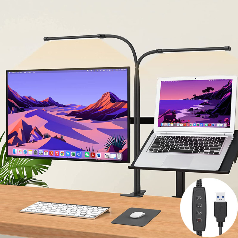 Abdelkarim Adjustable Clip On Lamp