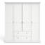 Arbordale 4 Door Manufactured Wood Wardrobe