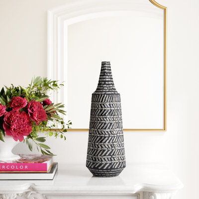 Handmade MDF Wood Table Vase