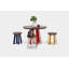 ARS Round Walnut Wood Dining Table-21385679-35181396-35181398