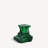 Rocky Baroque 3.74'' H Glass Tabletop Candlestick
